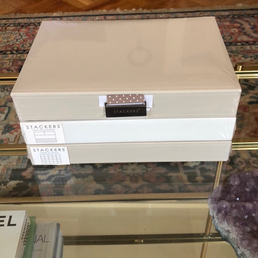 Set of 3 Stackers Jewelry Trays — brand new